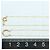 Autre Marque 18K Gelbgoldhalskette mit Diamant Golden - Ansicht 4