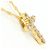 Autre Marque Collana in oro giallo 18K con diamante D'oro - vista 2