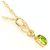 Autre Marque Collana in oro giallo 18K con peridoto D'oro - vista 2