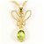 Autre Marque Collana in oro giallo 18K con peridoto D'oro - vista 3