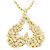 Autre Marque Collana in oro giallo 18K con diamanti D'oro