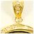 Autre Marque Pendente elegante in oro giallo e diamanti D'oro - vista 2