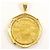 Autre Marque Pendente elegante in oro giallo e diamanti D'oro - vista 3