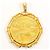 Autre Marque Pendente in oro giallo con diamante D'oro - vista 3