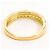 Autre Marque 18K Gelbgold-Ring mit Diamant Golden - Ansicht 4