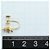 Autre Marque Orecchini a clip in oro giallo 18K e diamanti D'oro - vista 3