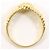 Autre Marque 18K Gelbgold-Ring mit Diamant Golden - Ansicht 3