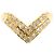 Autre Marque 18K Gelbgold-Ring mit Diamant Golden