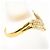 Autre Marque 18K Gelbgold-Ring mit Diamant Golden - Ansicht 3