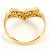 Autre Marque 18K Gelbgold-Ring mit Diamant Golden - Ansicht 4