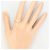 Autre Marque 18K Gelbgold-Ring mit Diamant Golden - Ansicht 7