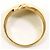 Autre Marque 18K Gelbgold-Ring mit Diamant Golden - Ansicht 3