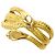 Autre Marque 18K Gelbgold Diamantring Golden