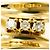 Autre Marque 18K Gelbgold Diamantring Golden - Ansicht 2