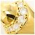 Autre Marque 18K Gelbgold-Ring mit Diamant Golden - Ansicht 2