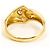 Autre Marque 18K Gelbgold-Ring mit Diamant Golden - Ansicht 4