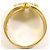 Autre Marque 18K Gelbgold-Ring mit Diamant Golden - Ansicht 3