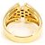 Autre Marque 18K Gelbgold-Ring mit Diamant Golden - Ansicht 4