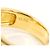 Autre Marque 18K Gelbgold-Ring mit Diamant Golden - Ansicht 5