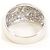 Autre Marque 18K Weißgold-Ring mit Diamant Golden - Ansicht 4