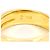 Autre Marque 18K Gelbgold-Ring mit Diamant Golden - Ansicht 5