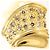 Autre Marque 18K Gelbgold-Ring mit braunem Diamanten Golden - Ansicht 2