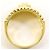 Autre Marque 18K Gelbgold-Ring mit Diamant Golden - Ansicht 3