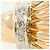 Autre Marque 18K Gold Diamantring Golden - Ansicht 2