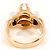 Autre Marque 18K Gold Diamantring Golden - Ansicht 4