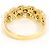 Autre Marque 18K Gelbgold-Ring mit braunem Diamanten Golden - Ansicht 4