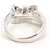 Autre Marque 18K Weißgold Diamantring Golden - Ansicht 4