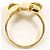 Autre Marque 18K Gelbgold-Ring mit Diamant - Ansicht 3