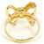 Autre Marque 18K Gelbgold-Ring mit Diamant - Ansicht 4