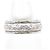 Autre Marque 18K Weißgold-Ring mit Diamant Golden