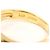 Autre Marque PT900 Platin- und 18K Gelbgold-Ring mit Diamant Golden - Ansicht 5
