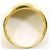 Autre Marque 18K Gelbgold-Ring mit Diamant Golden - Ansicht 3