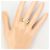 Autre Marque 18K Gelbgold- und Platin-Ring mit Diamant Golden - Ansicht 6