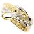 Autre Marque PT900 Platin- und 18K Gelbgold Ring Golden