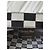 Dior Caro Grande Borsa Tote Jacquard Dior Oblique Nero Bianco - vista 6