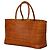 Autre Marque Dragon Diffusion Borsa Tote in Pelle Intrecciata Marrone