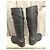 La Botte Gardiane Botas altas de cuero negro - vista 7