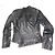 Zara Black Leather Biker Jacket - view 3