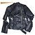 Zara Black Leather Biker Jacket - view 6