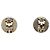 Orecchini a clip Chanel Logo Gripoix Argento Blu - vista 3
