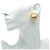 Orecchini a clip Chanel Gold Plated Rhinestone D'oro - vista 5