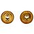 Cambon Orecchini a clip Logo Chanel D'oro - vista 3