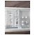Cartier Déclaration Giant Perfume Factice Display Argento Bianco Metallico - vista 5