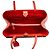 Borsa a mano e borsa a tracolla Fendi Toujours Rosso - vista 9