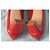 Décolleté Christian Dior in vernice rossa Rosso - vista 4