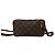 Louis Vuitton Vintage Marly Bandoulière Mini Shoulder Bag Marron - vue 3